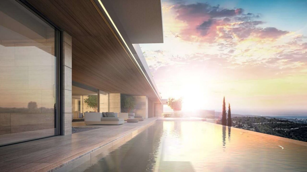 Majestic residence with 180º views is a piece of modern architecture, and a masterclass in style.