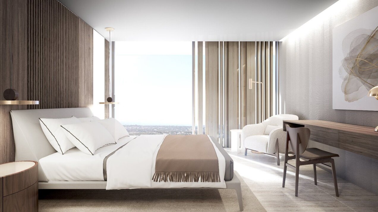 Majestic residence with 180º views is a piece of modern architecture, and a masterclass in style.