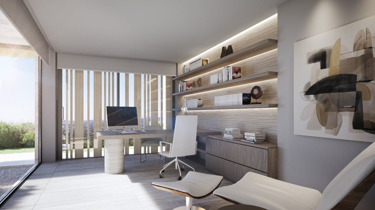 Majestic residence with 180º views is a piece of modern architecture, and a masterclass in style.