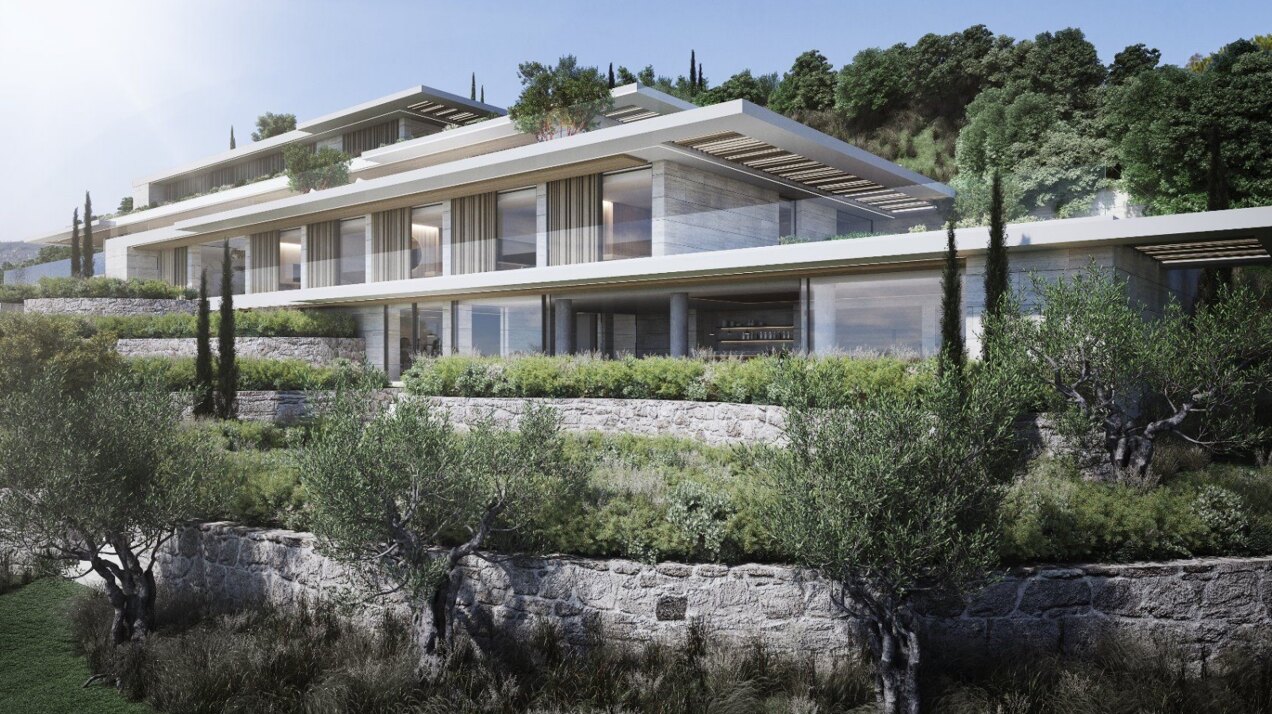 Majestic residence with 180º views is a piece of modern architecture, and a masterclass in style.