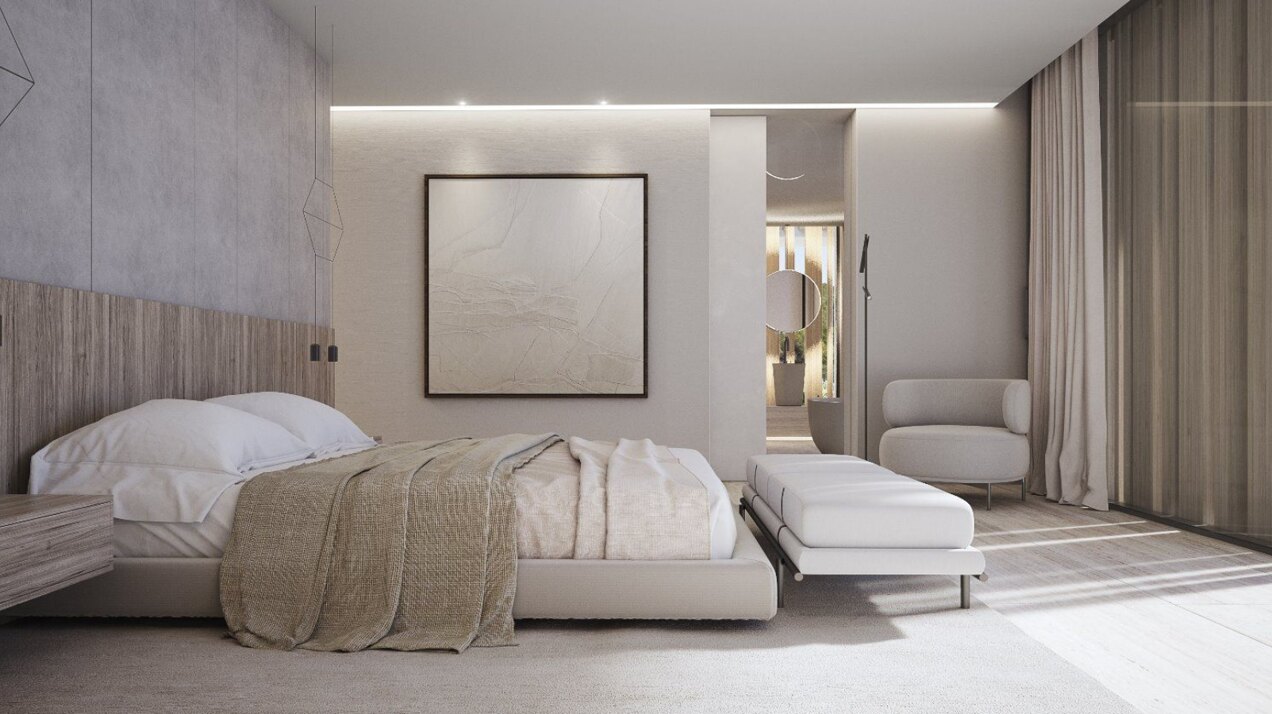 Majestic residence with 180º views is a piece of modern architecture, and a masterclass in style.