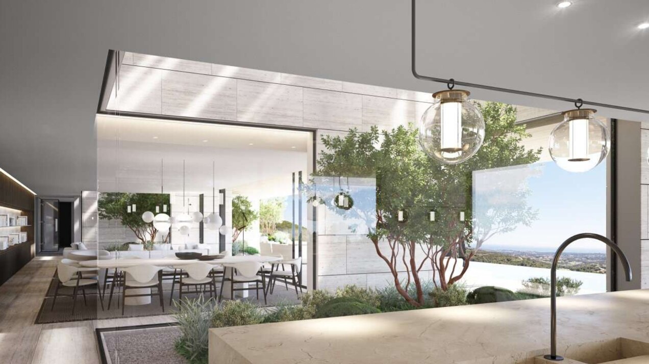 Majestic residence with 180º views is a piece of modern architecture, and a masterclass in style.