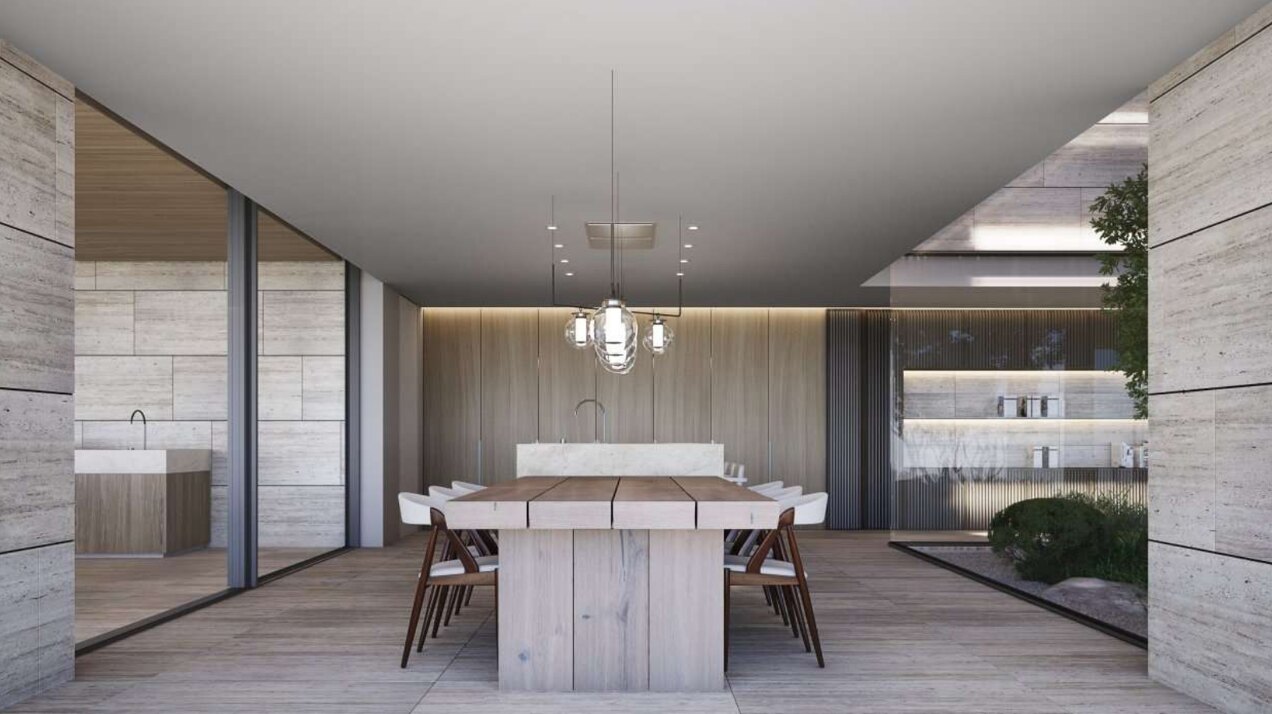 Majestic residence with 180º views is a piece of modern architecture, and a masterclass in style.