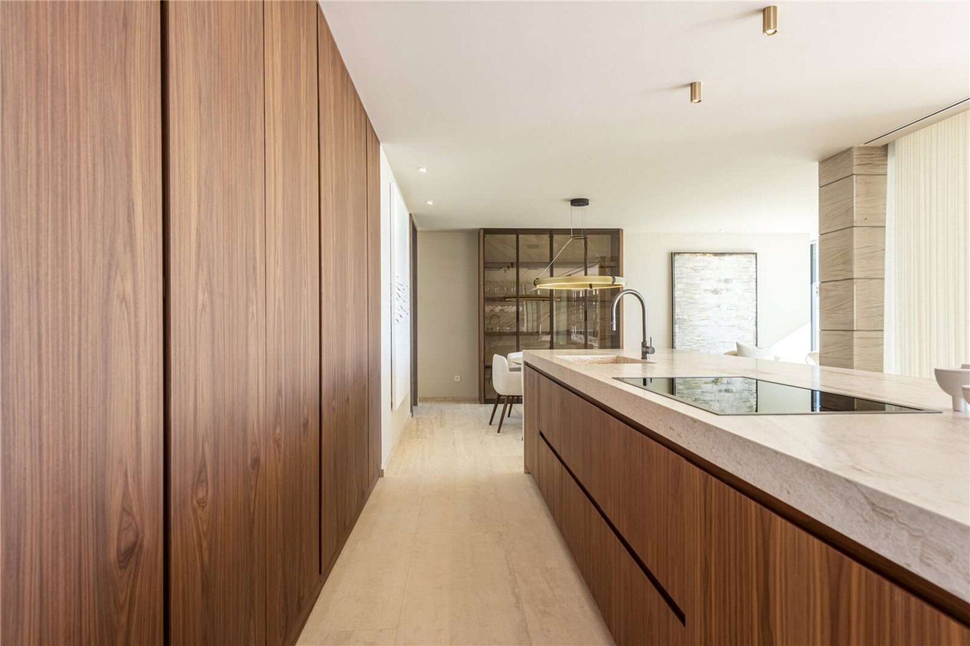 Ultra chic and modern residence flaunts 180º unparalleled views along southern Spanish coastline