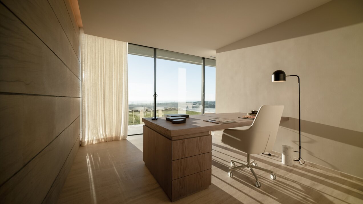Ultra chic and modern residence flaunts 180º unparalleled views along southern Spanish coastline