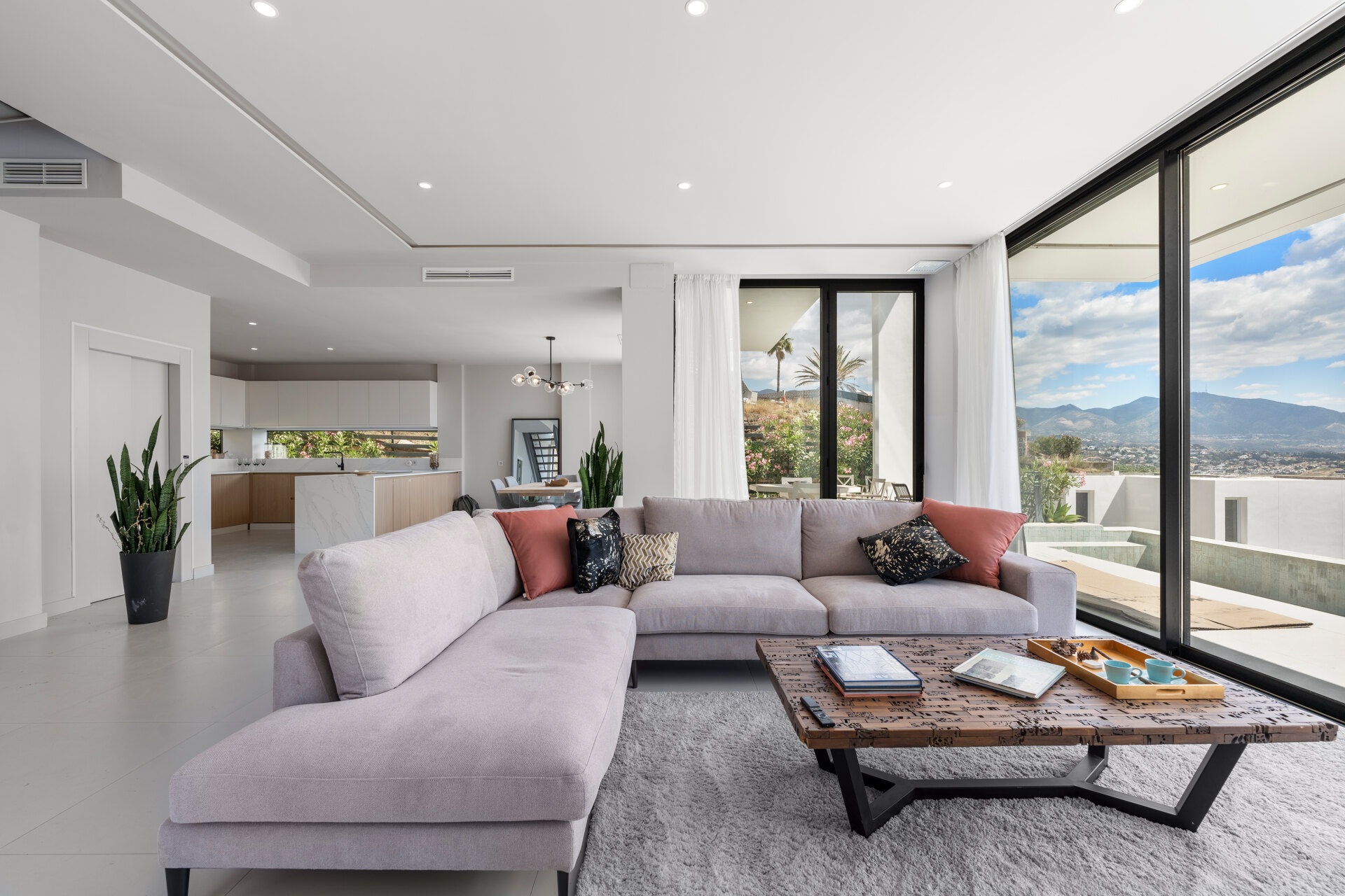 Chic new villa in a desirable gated community is a superb opportunity to live in luxury and elegance