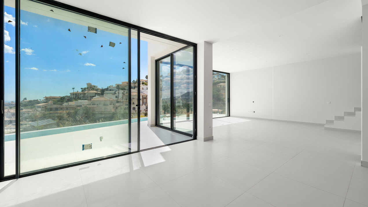 Chic new villa in a desirable gated community is a superb opportunity to live in luxury and elegance