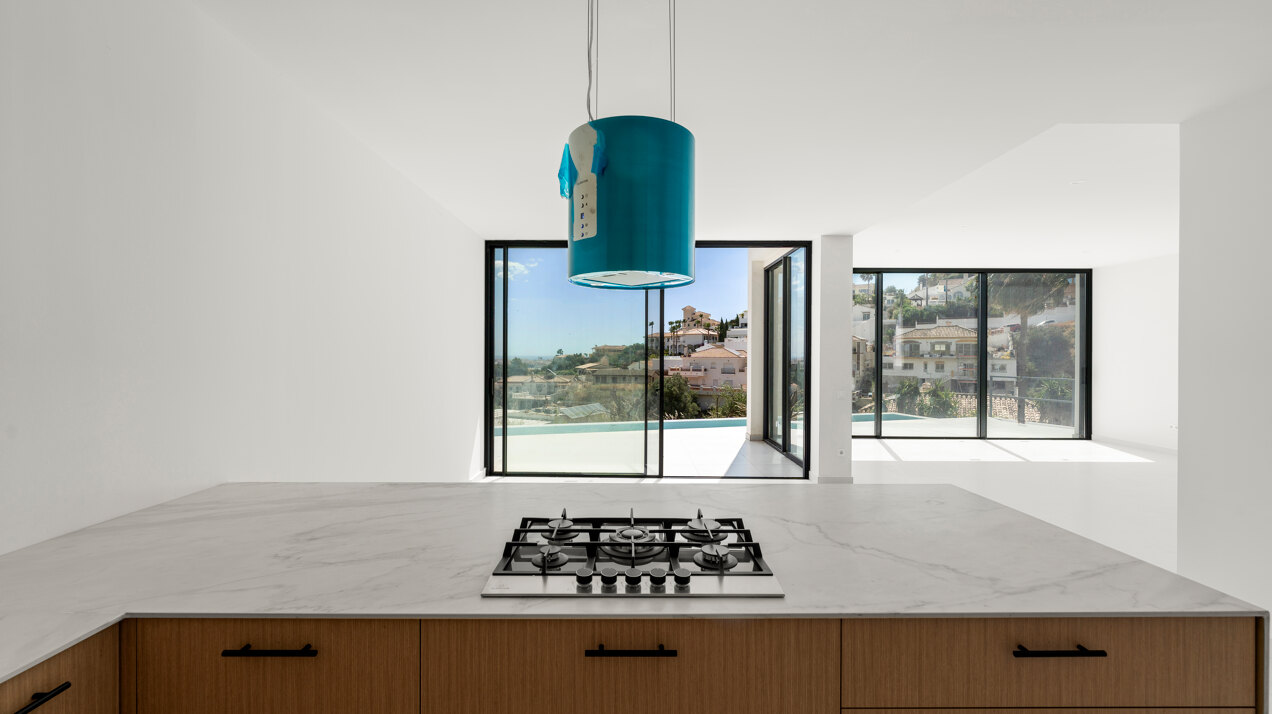 Chic new villa in a desirable gated community is a superb opportunity to live in luxury and elegance
