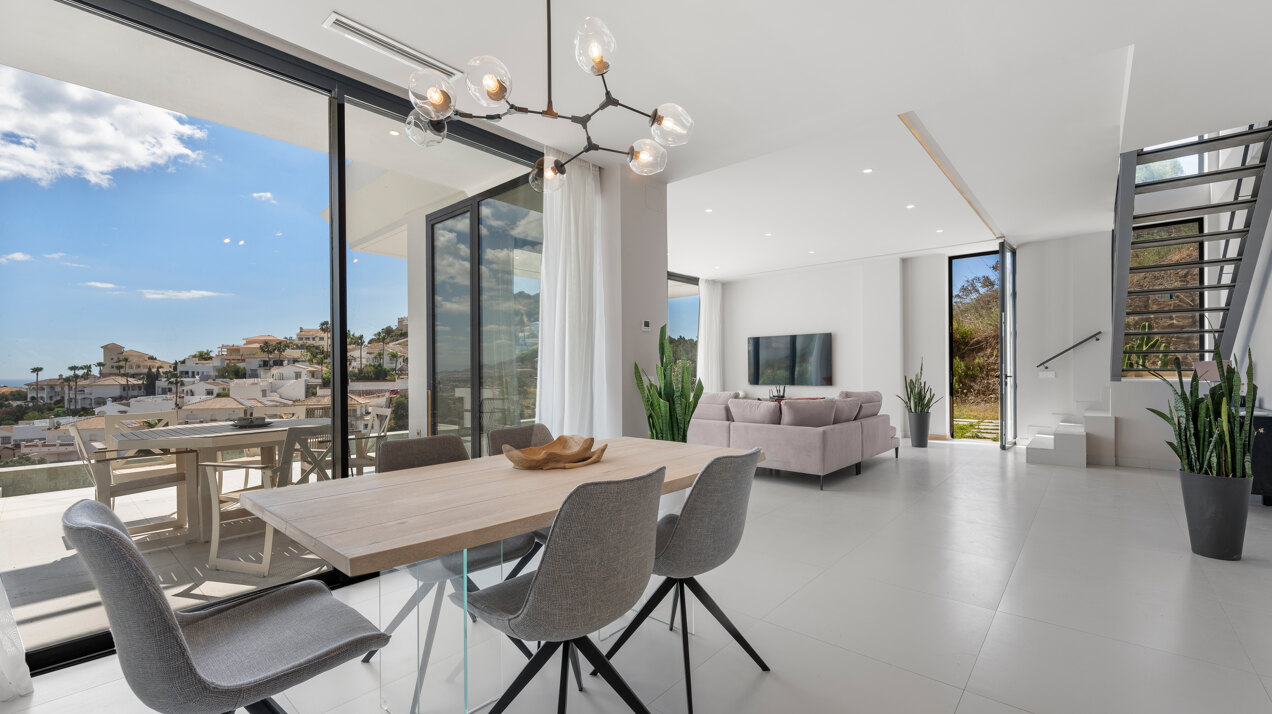 Chic new villa in a desirable gated community is a superb opportunity to live in luxury and elegance