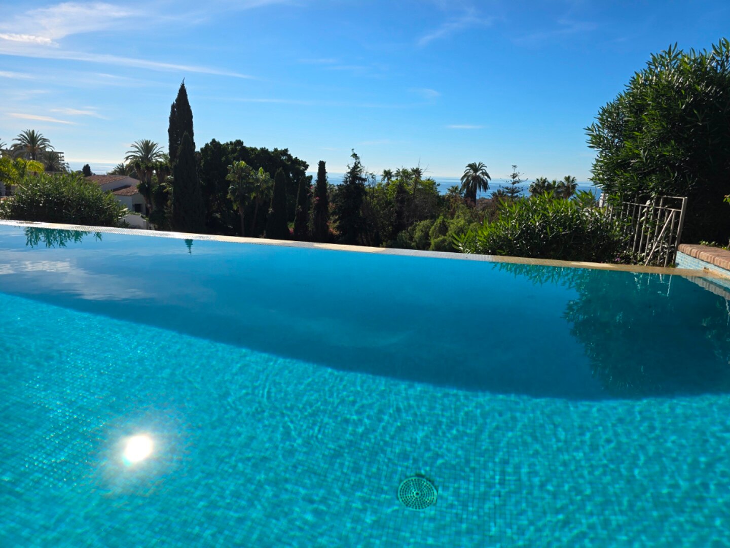 Stunning family villa with panoramic coastline views can be found in sought after area of Marbella
