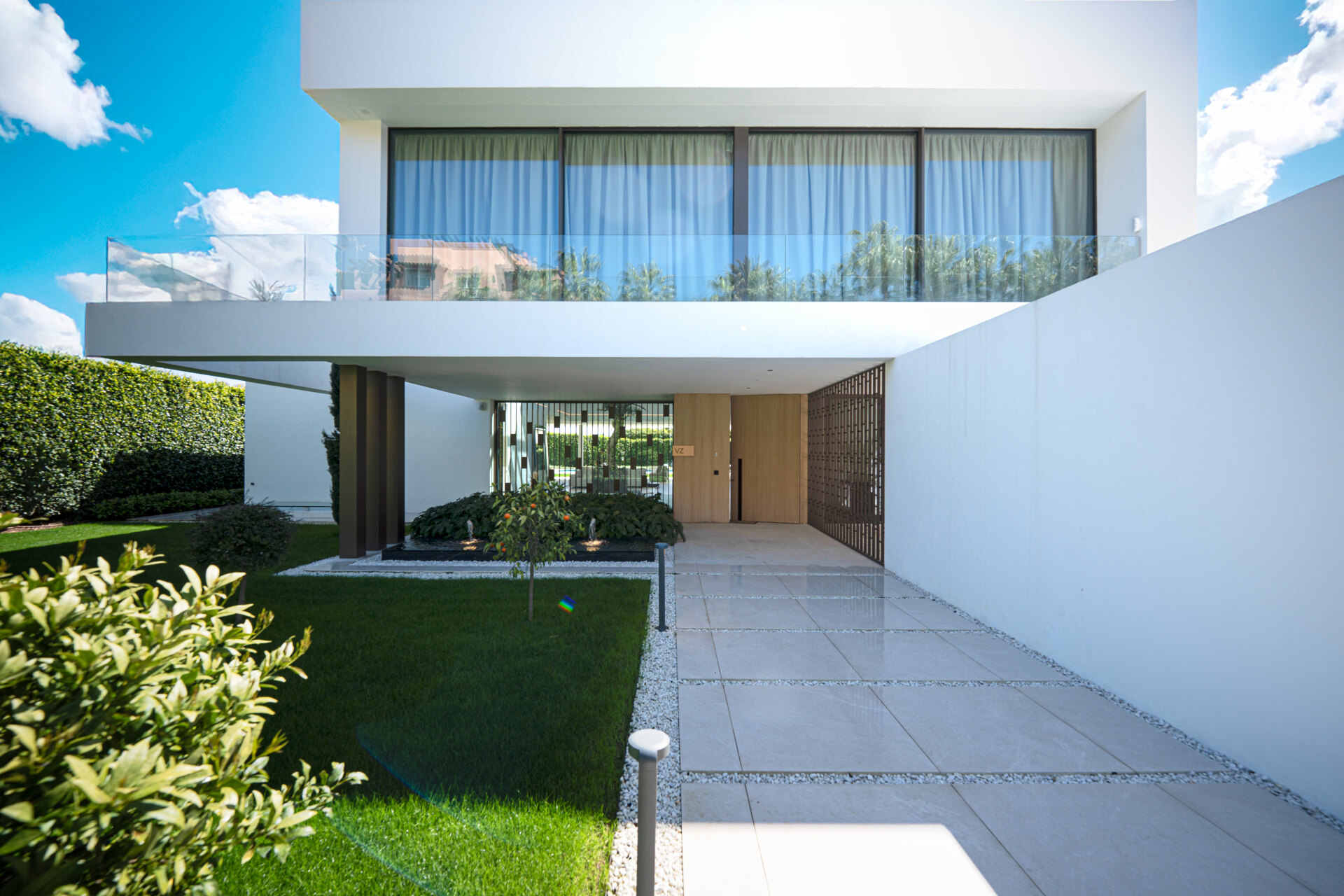 Sublimely elegant, modernistic 5 bed villa on the Golden Mile is perfect for those with impeccable style