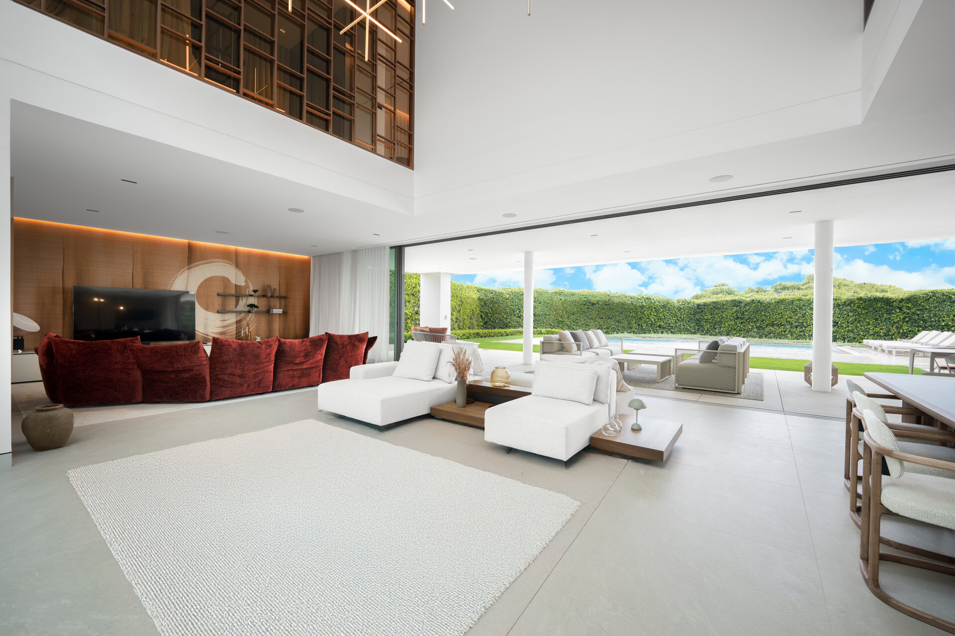 Sublimely elegant, modernistic 5 bed villa on the Golden Mile is perfect for those with impeccable style