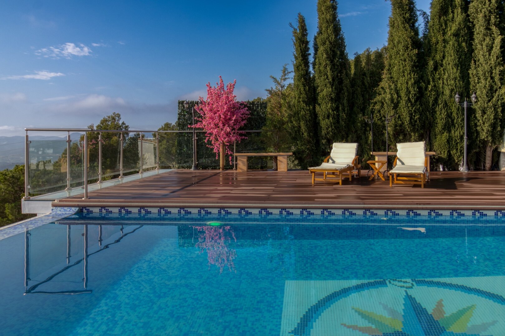 Expansive 7 bedroom villa in Mijas offers endless mountain and sea views and even has its own park