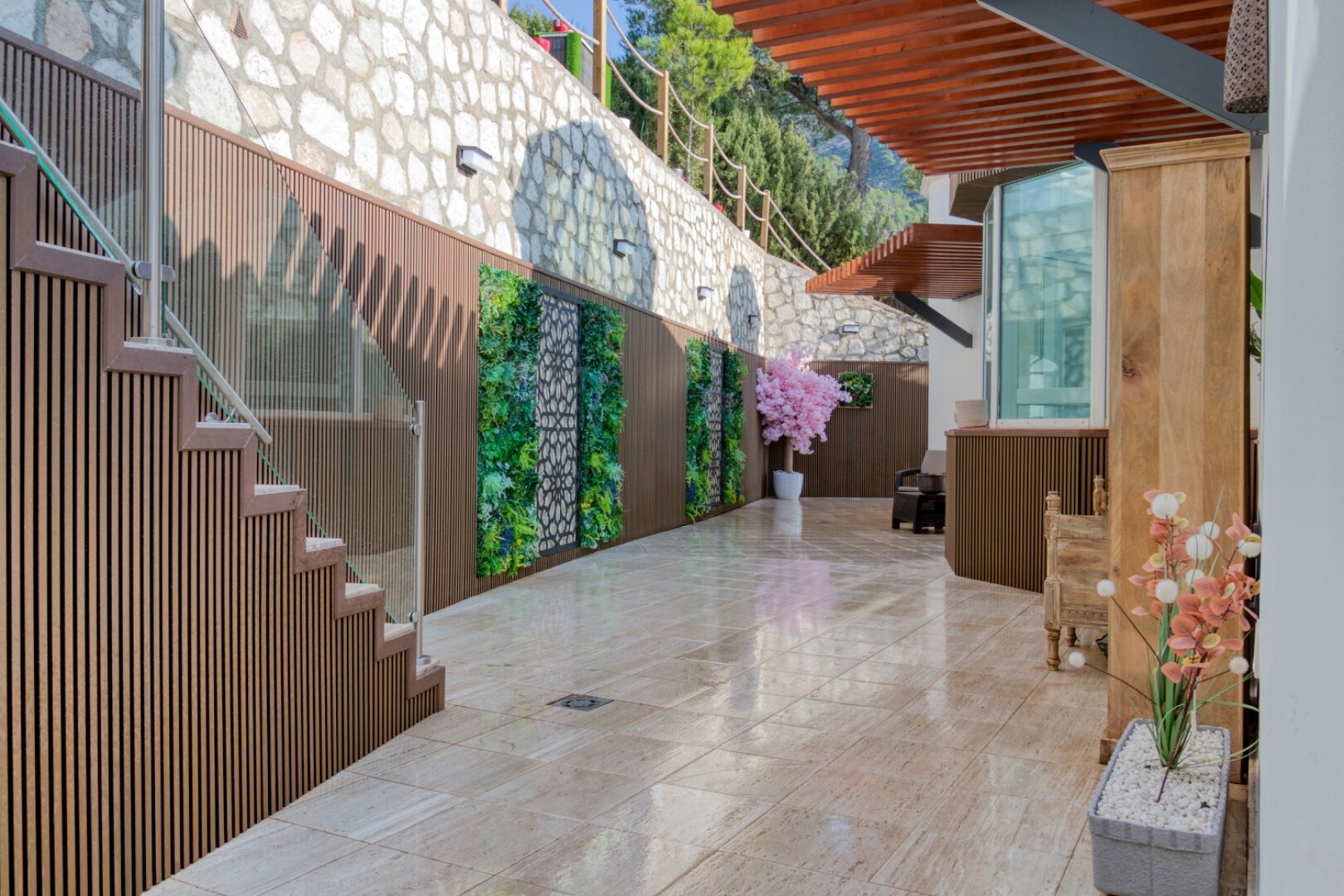Expansive 7 bedroom villa in Mijas offers endless mountain and sea views and even has its own park