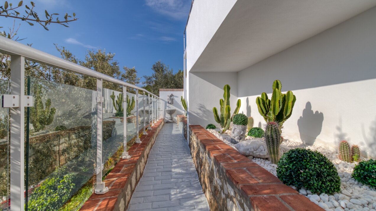 Expansive 7 bedroom villa in Mijas offers endless mountain and sea views and even has its own park