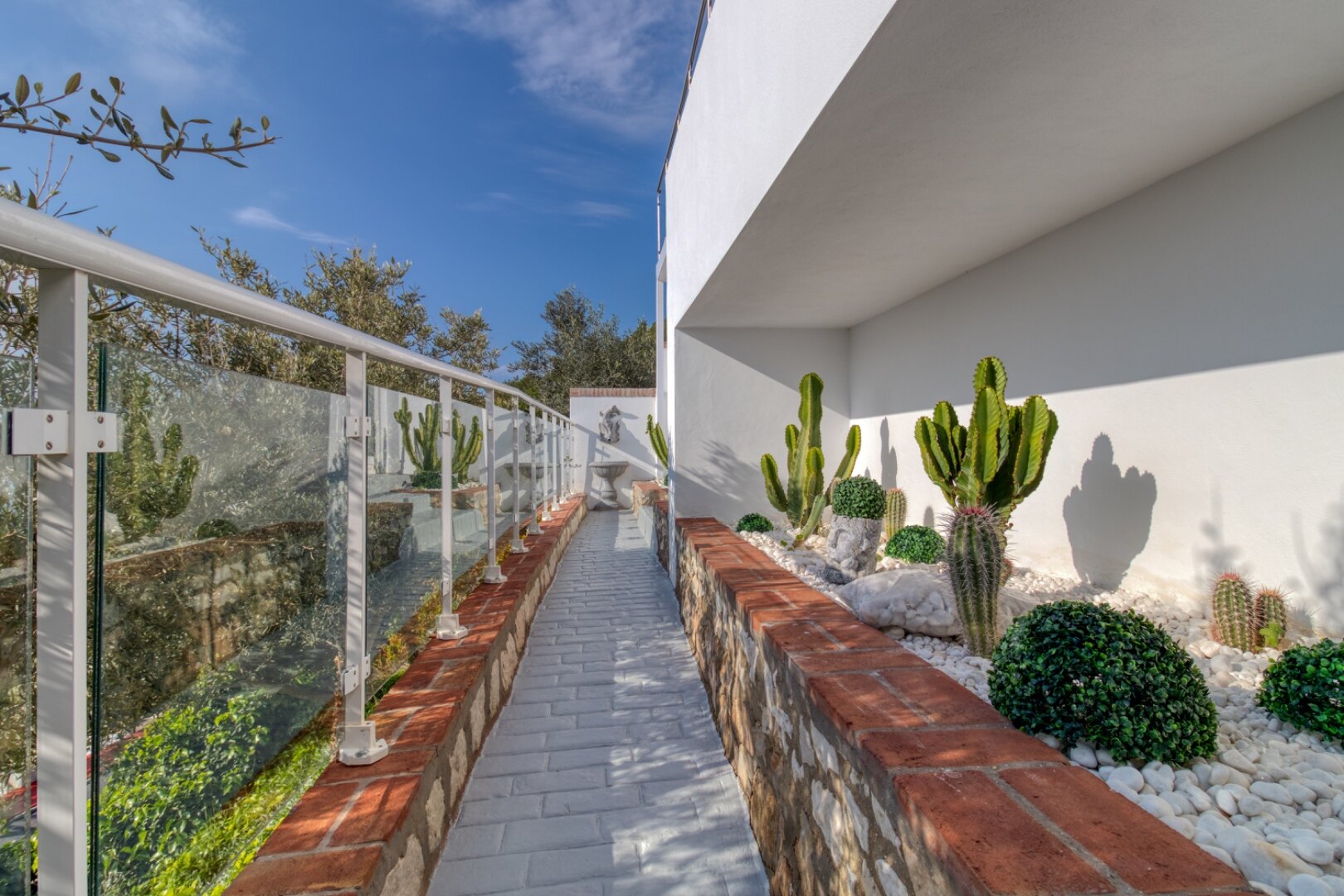 Expansive 7 bedroom villa in Mijas offers endless mountain and sea views and even has its own park