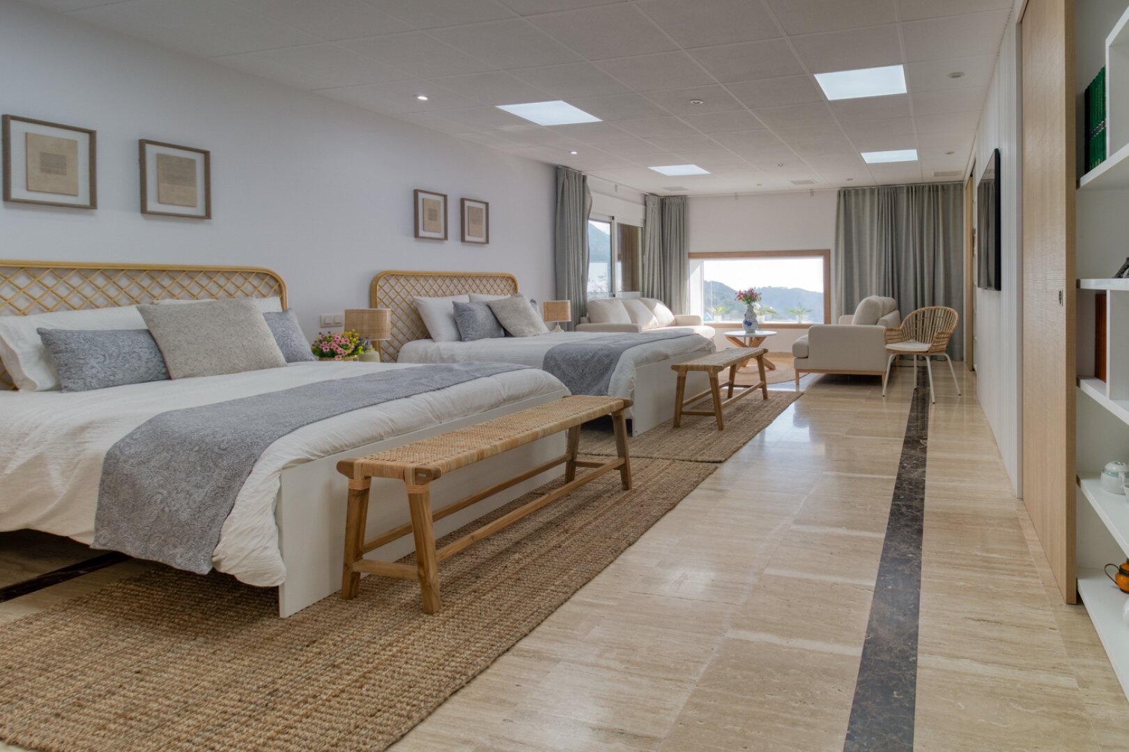 Expansive 7 bedroom villa in Mijas offers endless mountain and sea views and even has its own park