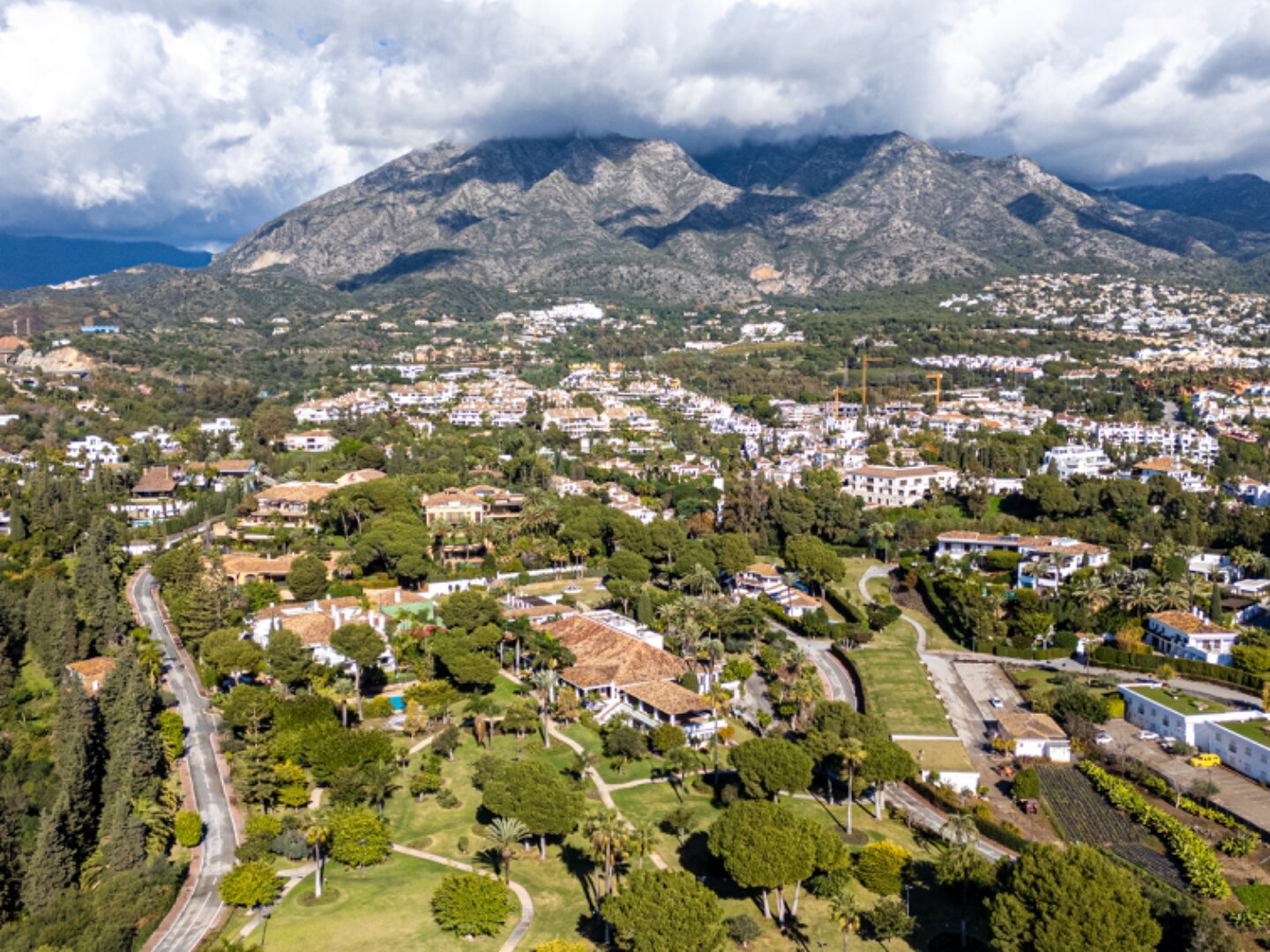 Stunning Marbella penthouse exudes elegance from its prime location within elite gated community.