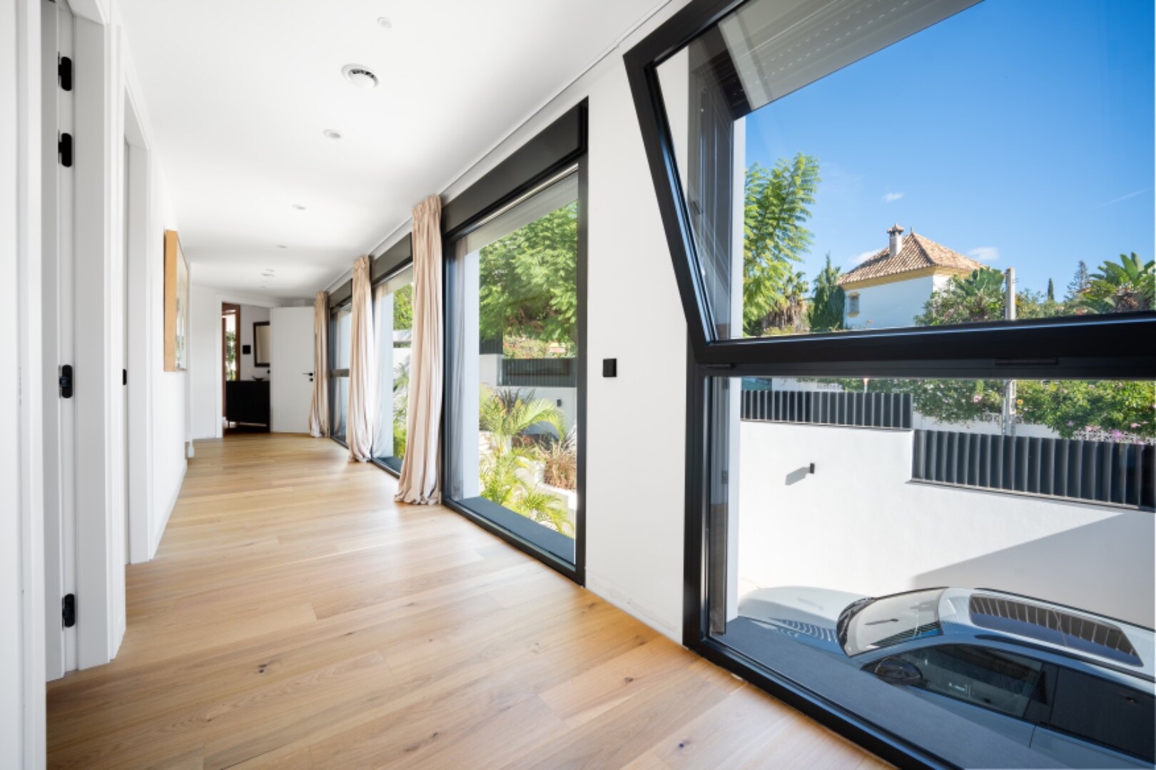 This villa, a masterclass in simplistic chic and sophisticated modernity, is a true gem in Nagueles
