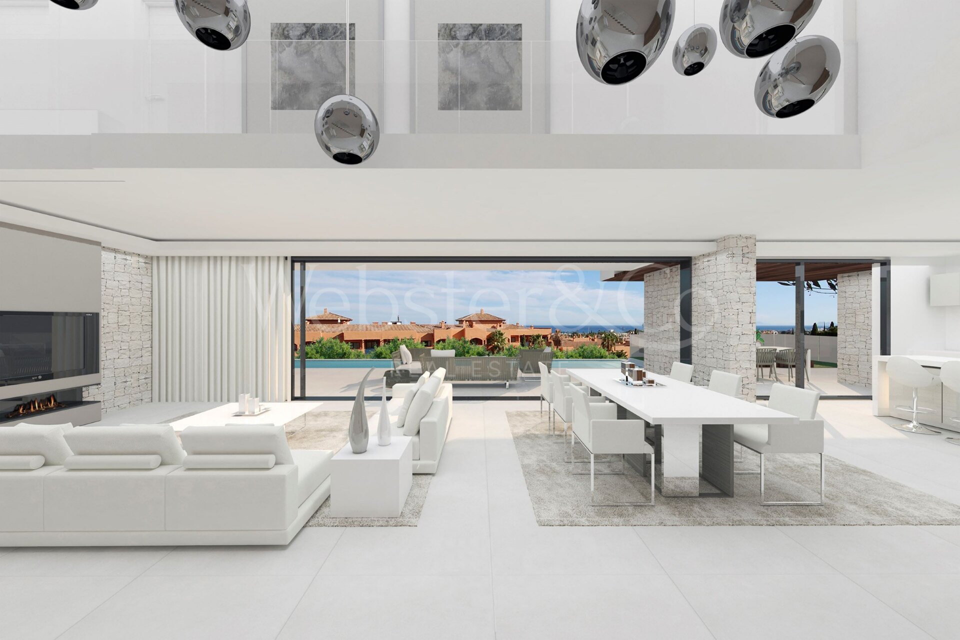 Equilibrio perfecto entre diseño moderno, golf y vida costera