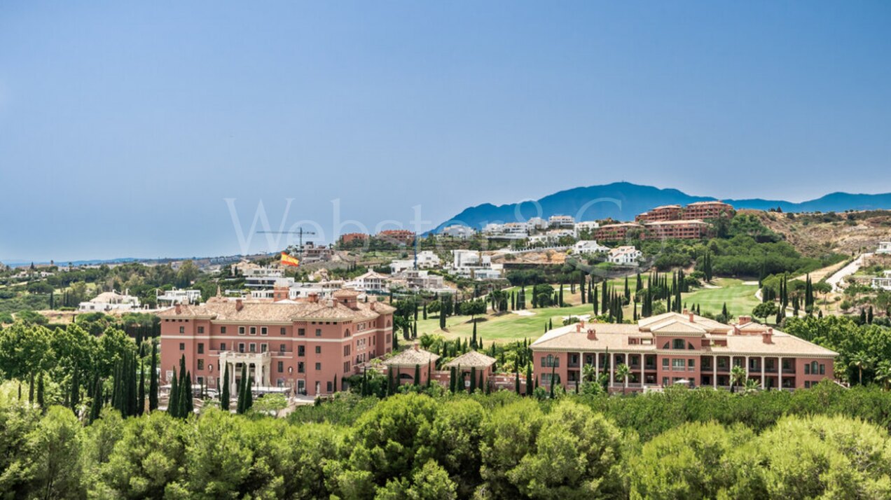 Modern elegance with sea views & golfside living