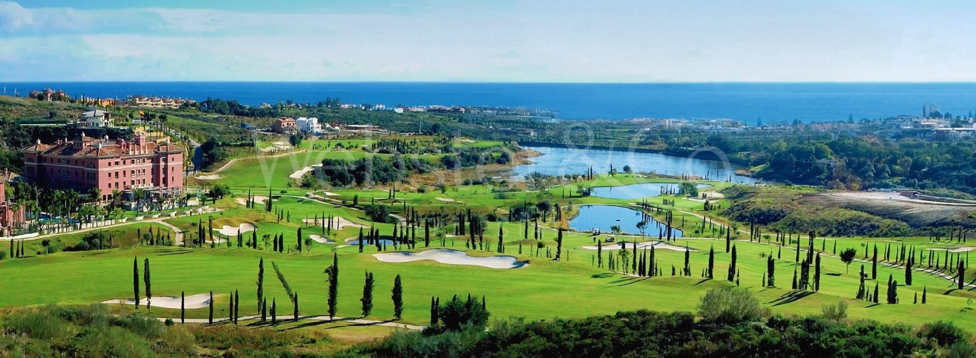 Modern elegance with sea views & golfside living