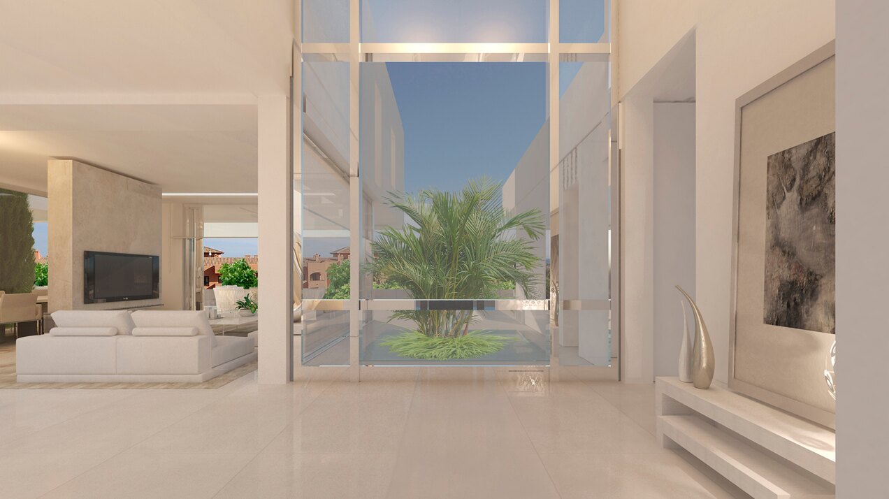 Contemporary and sleek - this brand new 4 bedroom villa with sea views and proximity to top golf courses