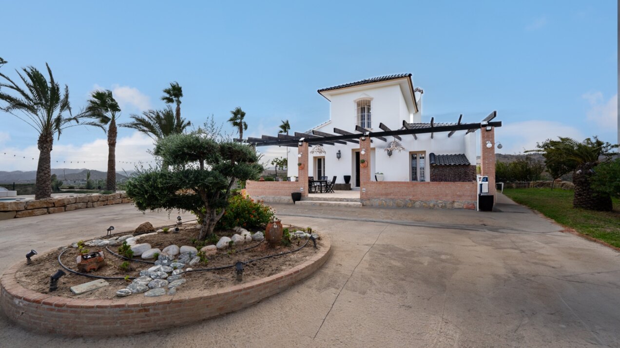Incredible finca sits on vast private grounds in the midst of rolling hills of Pizarra, Malaga