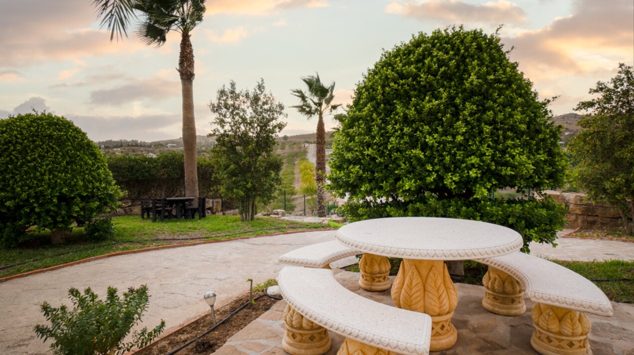 Incredible finca sits on vast private grounds in the midst of rolling hills of Pizarra, Malaga