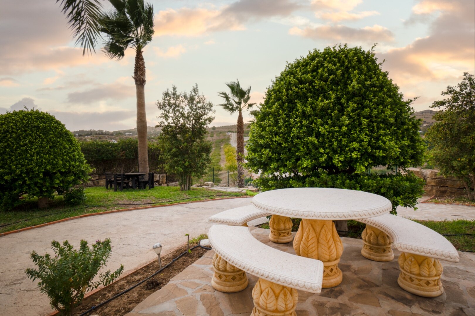 Incredible finca sits on vast private grounds in the midst of rolling hills of Pizarra, Malaga