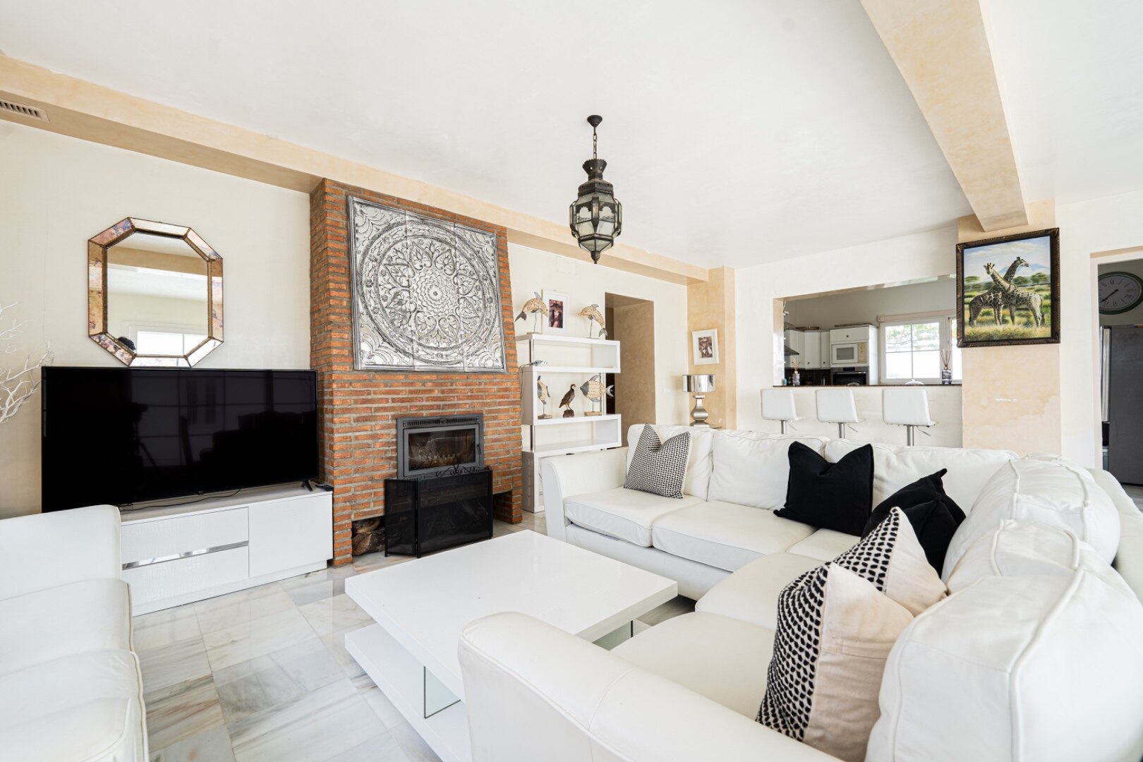 Incredible finca sits on vast private grounds in the midst of rolling hills of Pizarra, Malaga