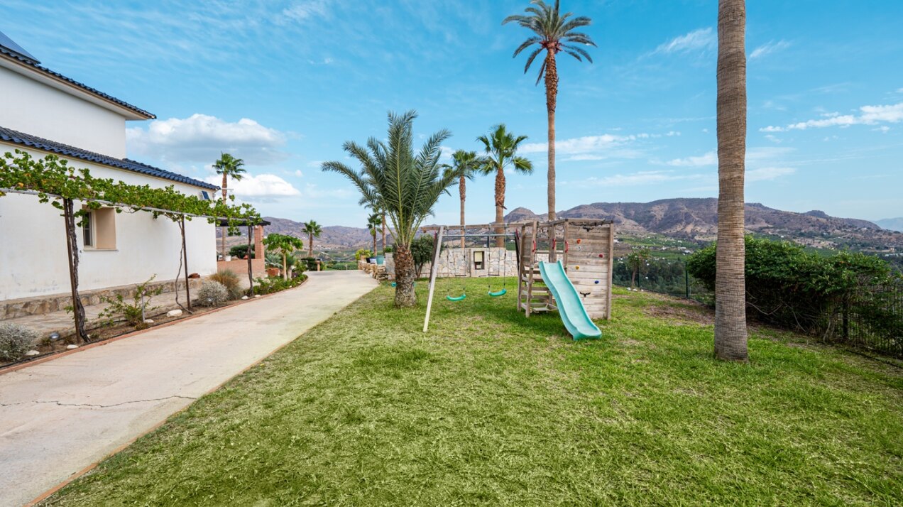 Incredible finca sits on vast private grounds in the midst of rolling hills of Pizarra, Malaga