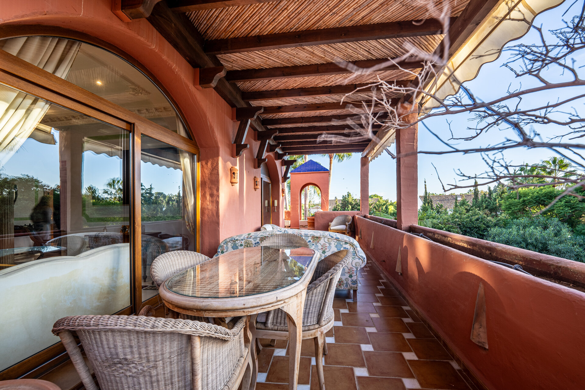 Palatial duplex penthouse sits atop its throne in one of Esteponas most exclusive gate communities