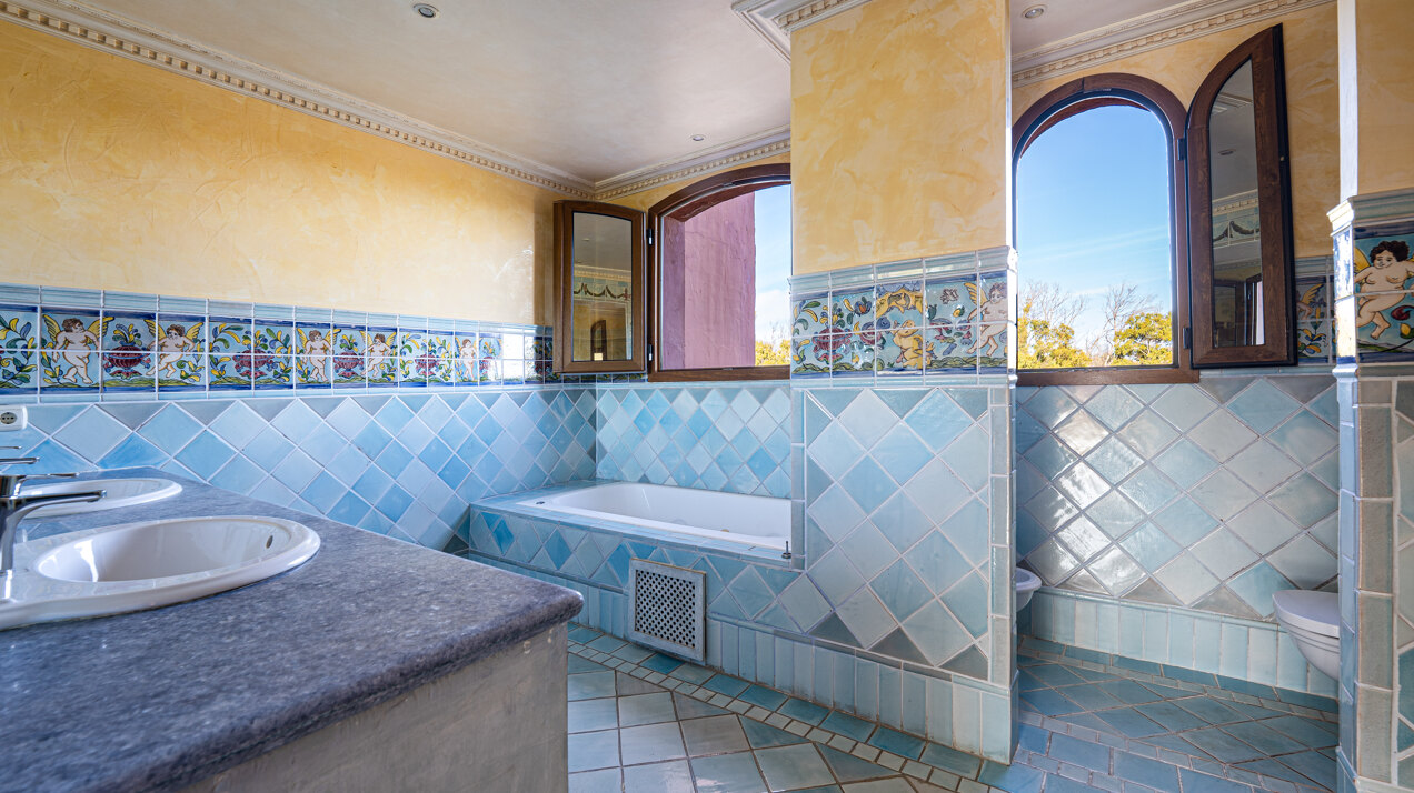 Palatial duplex penthouse sits atop its throne in one of Esteponas most exclusive gate communities