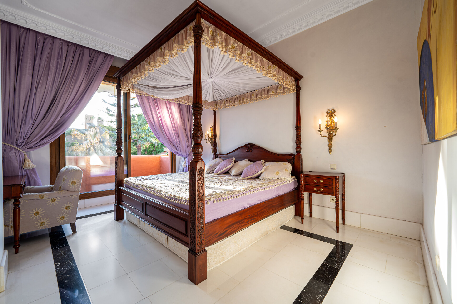 Palatial duplex penthouse sits atop its throne in one of Esteponas most exclusive gate communities
