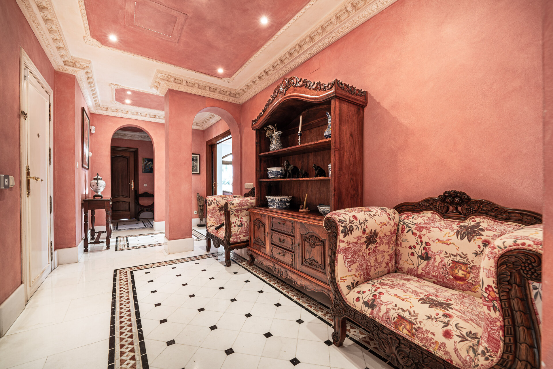 Palatial duplex penthouse sits atop its throne in one of Esteponas most exclusive gate communities