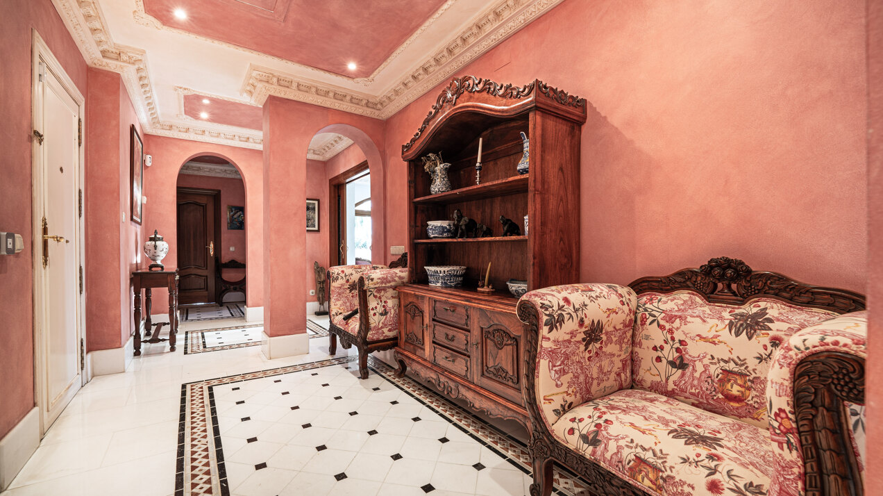 Palatial duplex penthouse sits atop its throne in one of Esteponas most exclusive gate communities