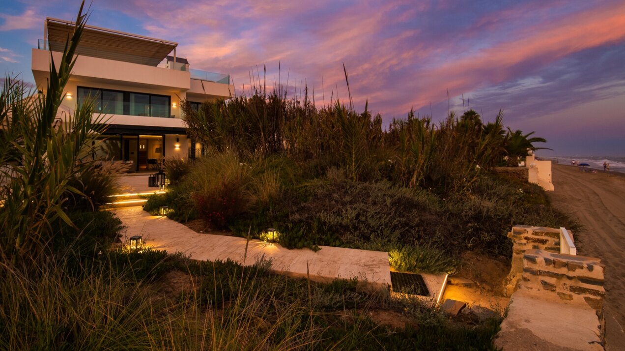 Divine, sleek & modern beachfront villa with mesmerizing views is the perfect idyllic property