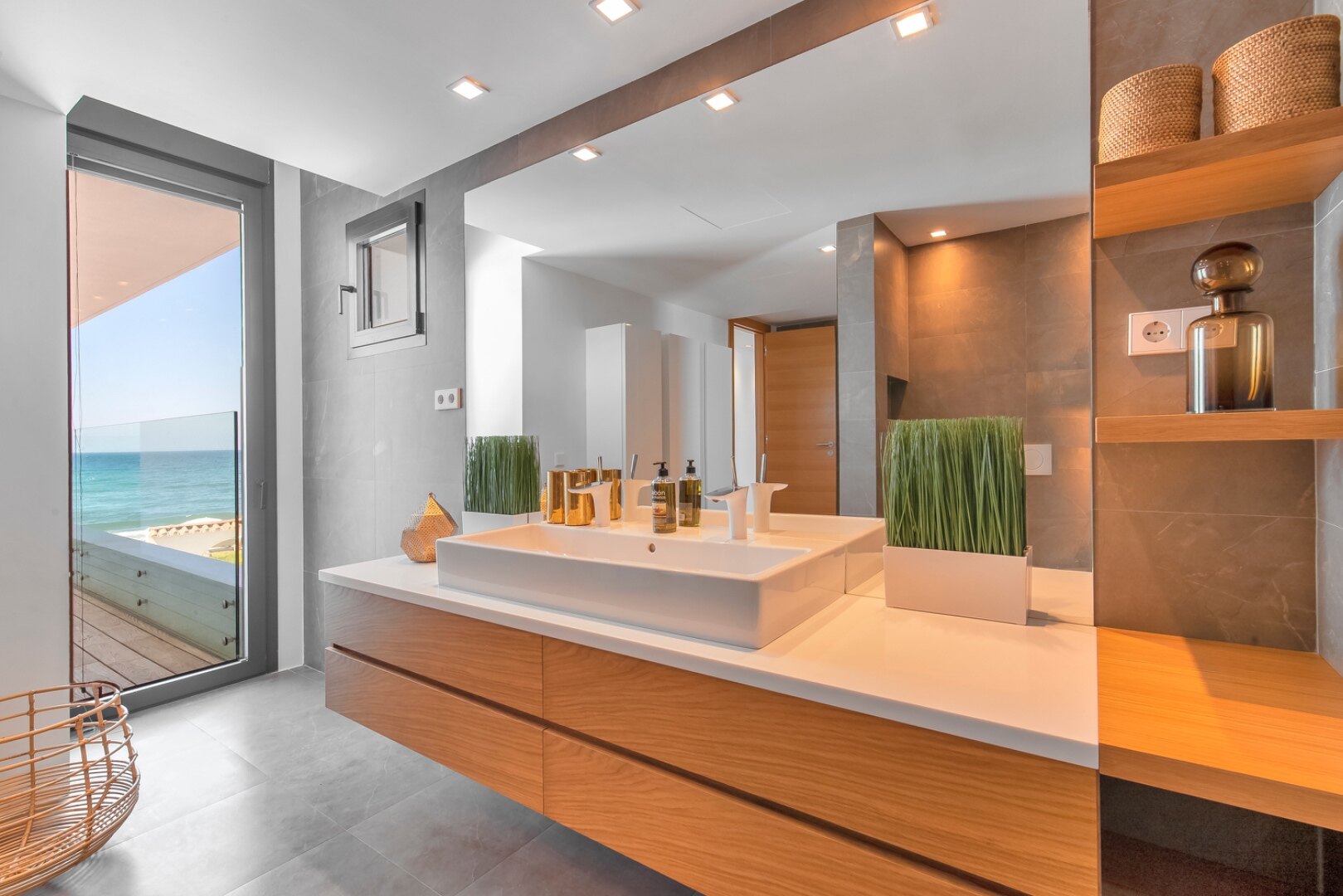 Divine, sleek & modern beachfront villa with mesmerizing views is the perfect idyllic property