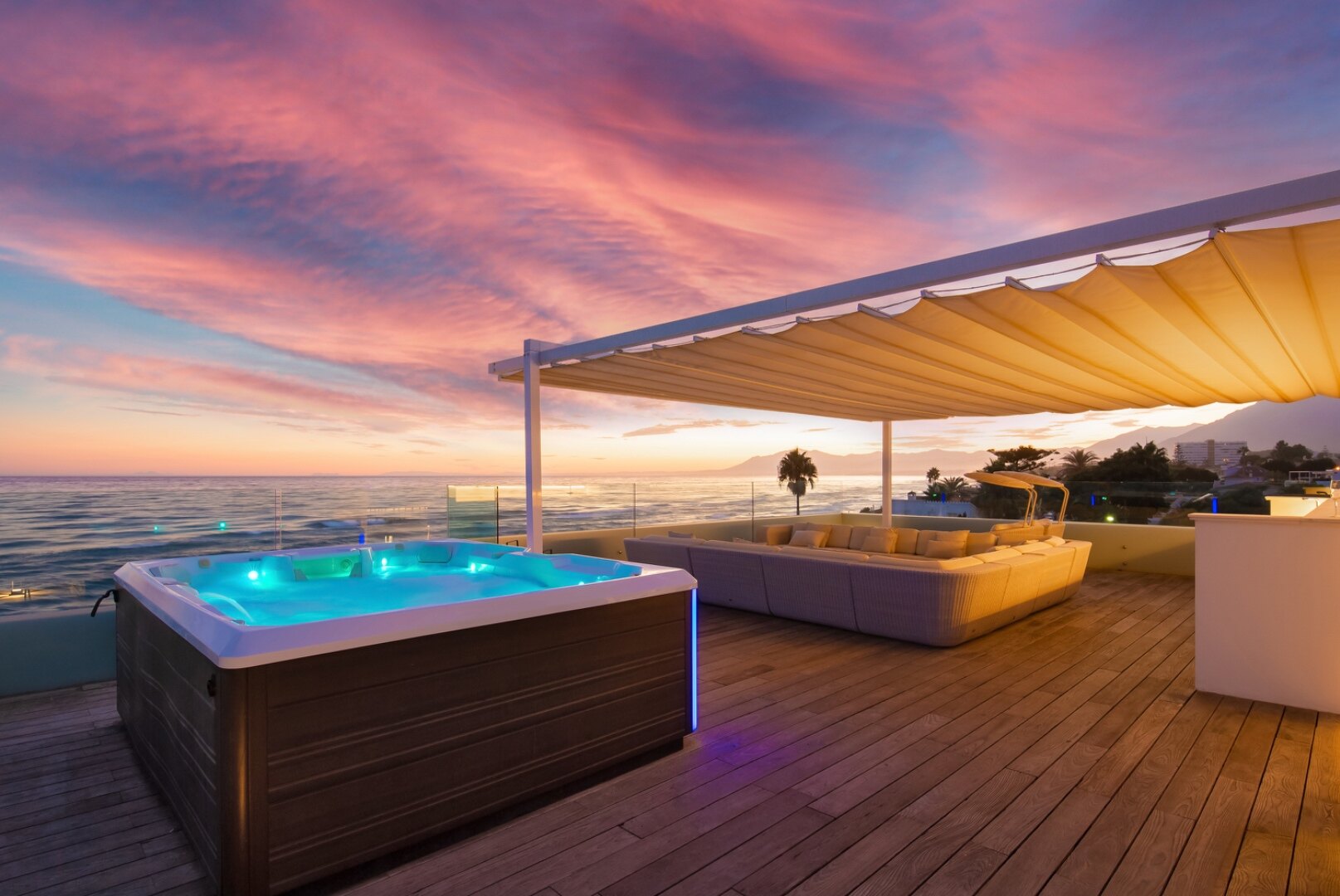 Divine, sleek & modern beachfront villa with mesmerizing views is the perfect idyllic property