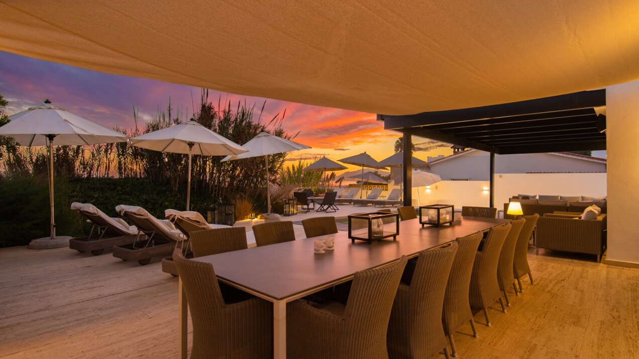 Divine, sleek & modern beachfront villa with mesmerizing views is the perfect idyllic property