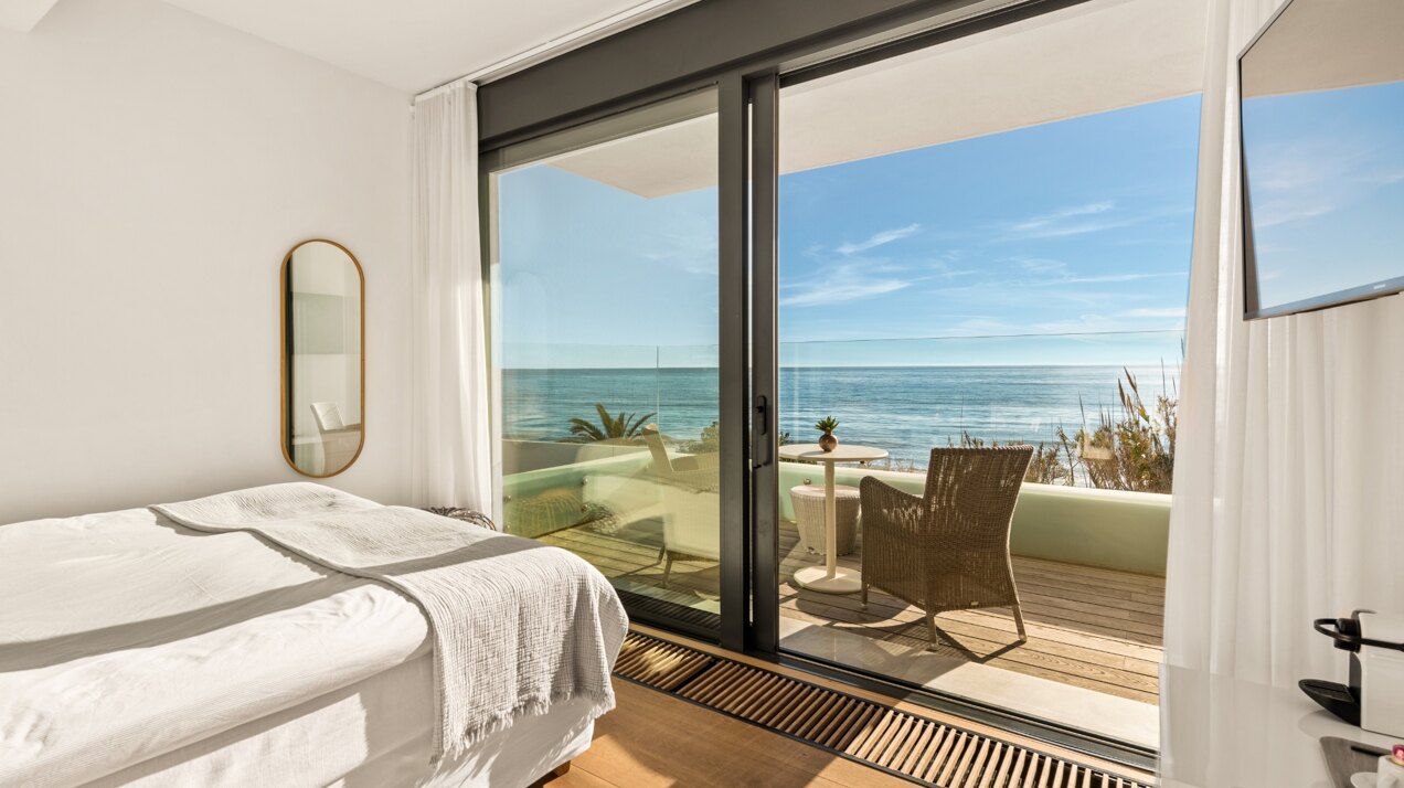 Divine, sleek & modern beachfront villa with mesmerizing views is the perfect idyllic property