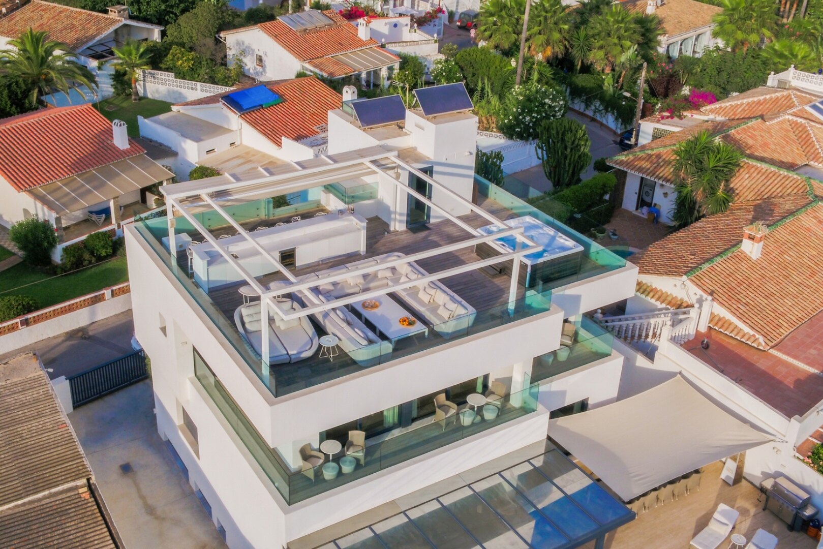 Divine, sleek & modern beachfront villa with mesmerizing views is the perfect idyllic property