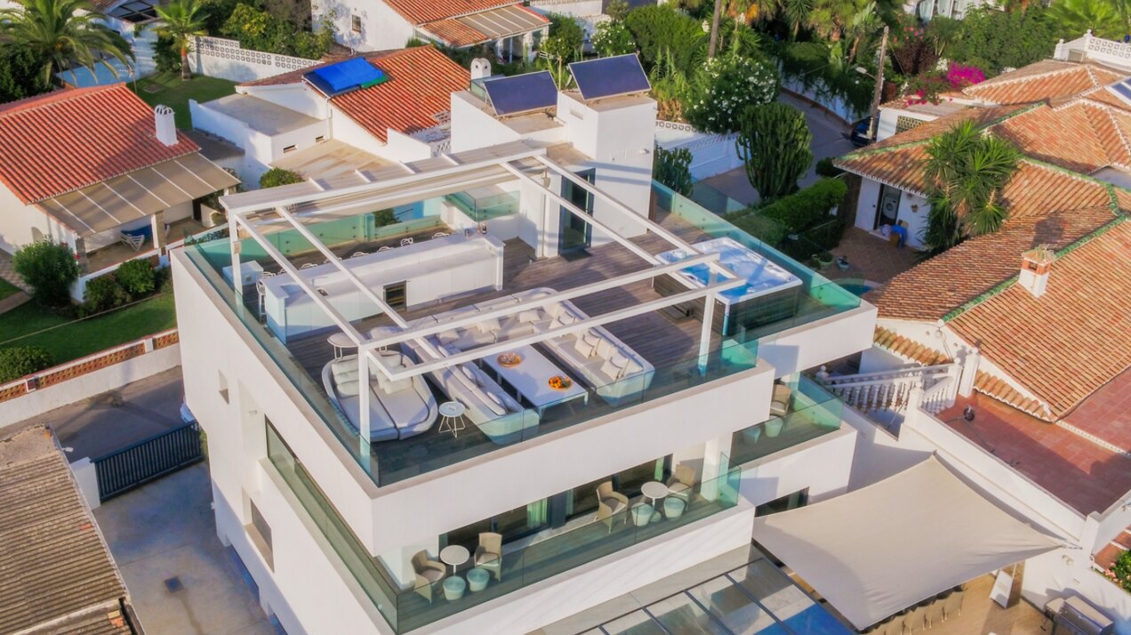 Divine, sleek & modern beachfront villa with mesmerizing views is the perfect idyllic property