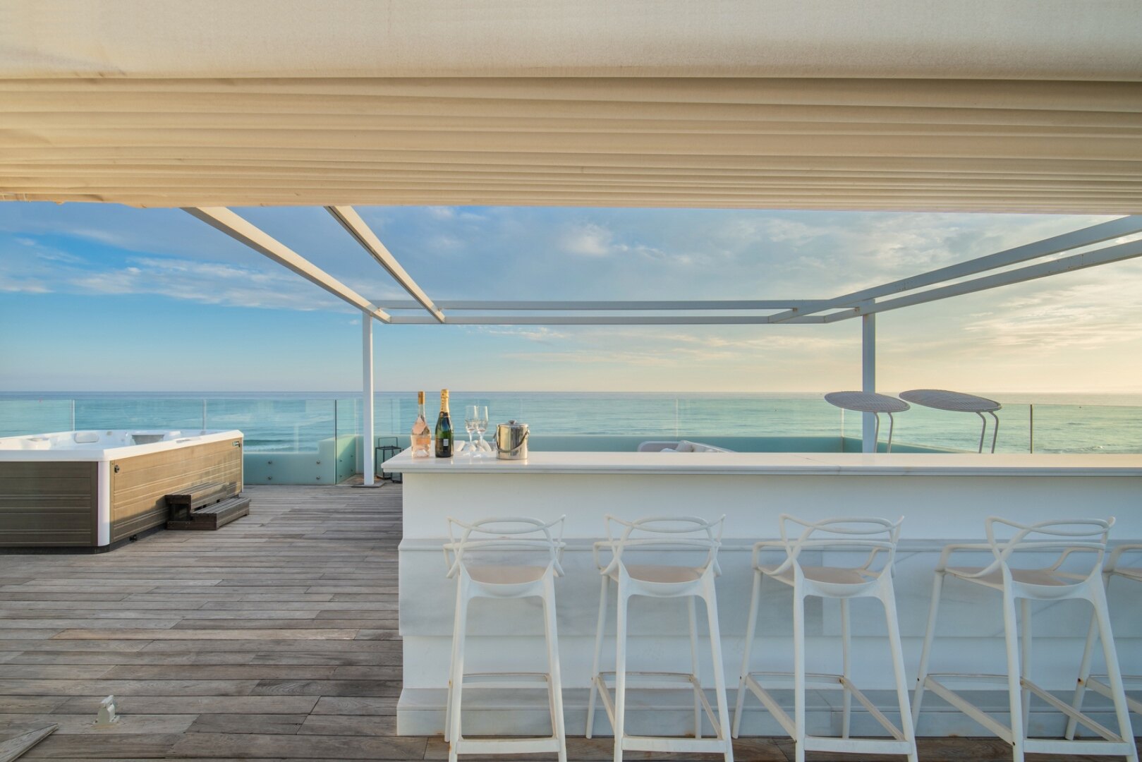 Divine, sleek & modern beachfront villa with mesmerizing views is the perfect idyllic property