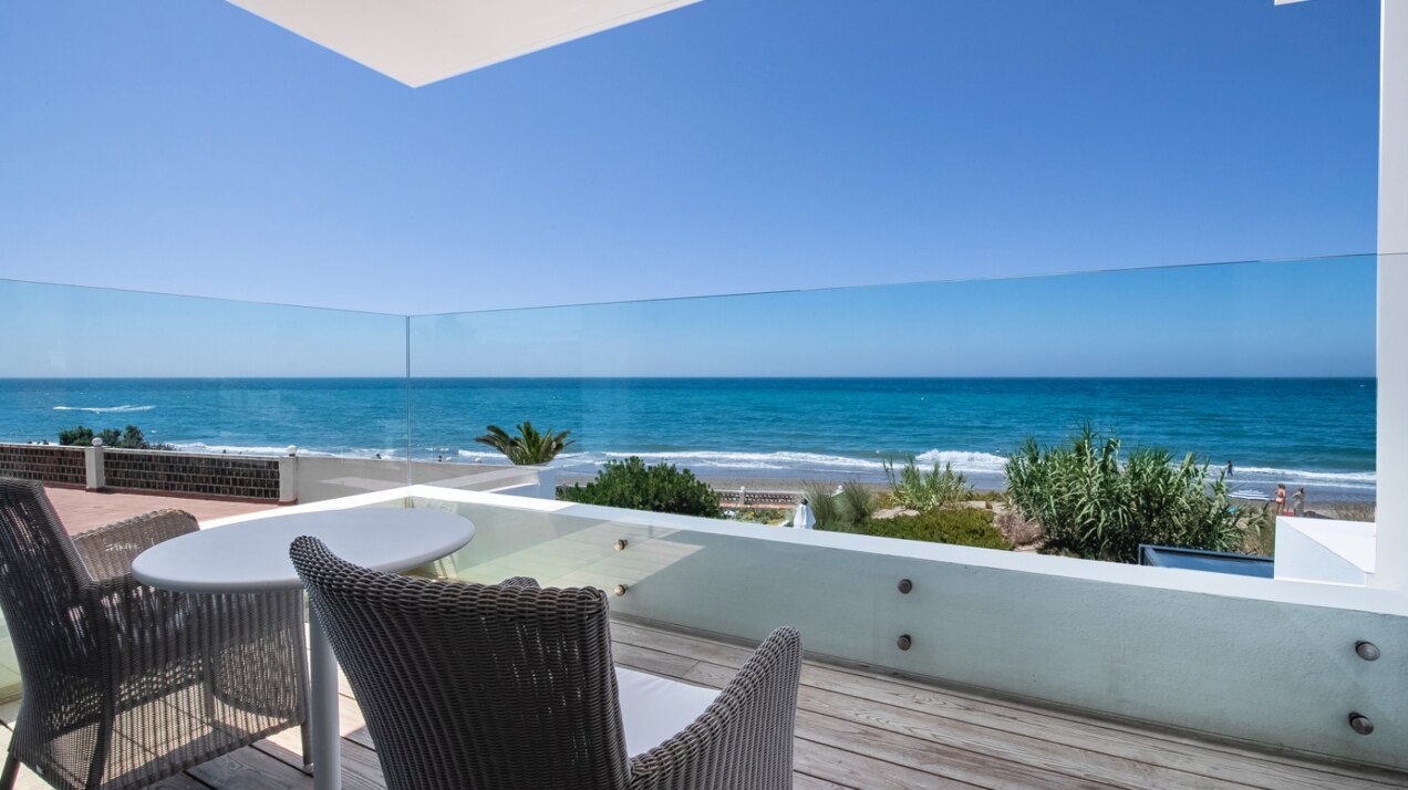 Divine, sleek & modern beachfront villa with mesmerizing views is the perfect idyllic property