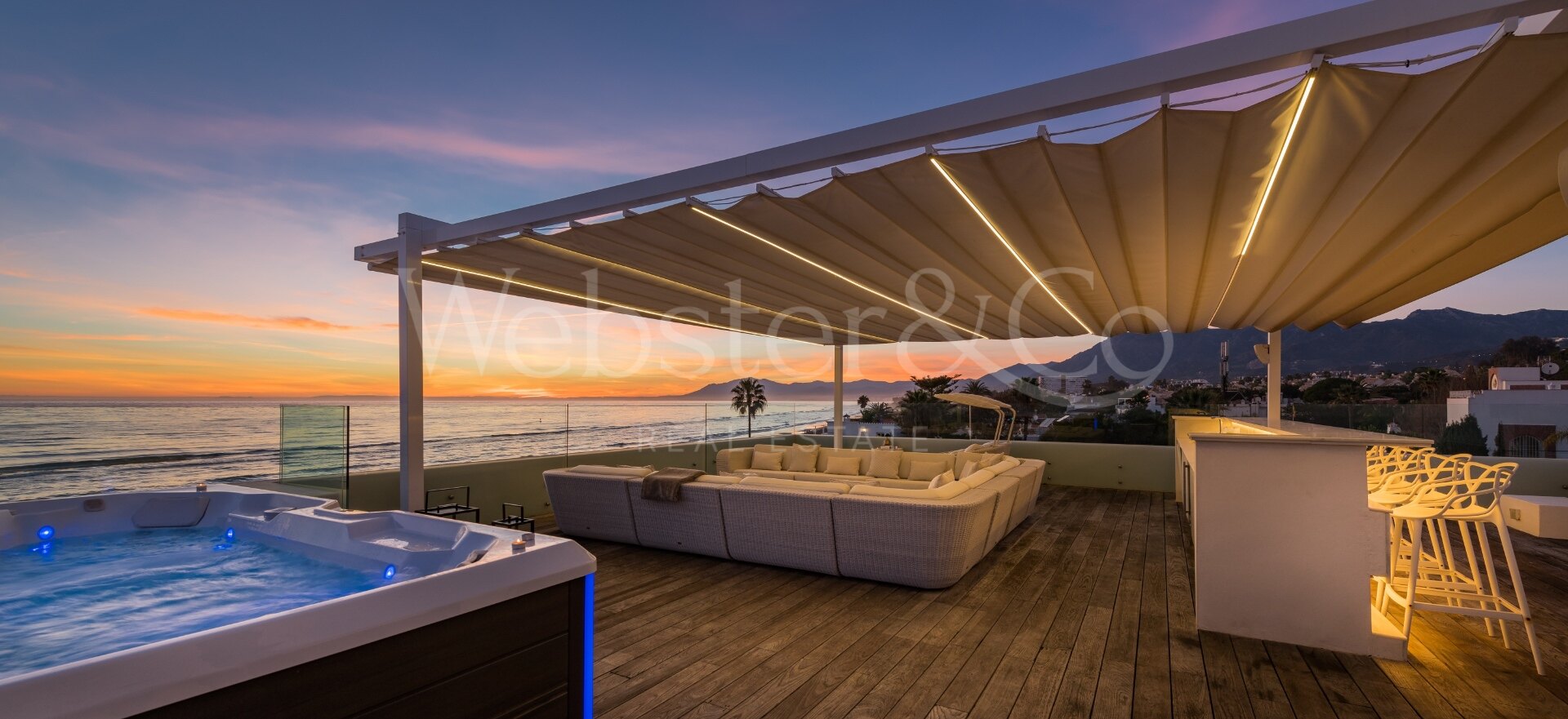 Villa Sunset – Belleza frente al mar en Costabella