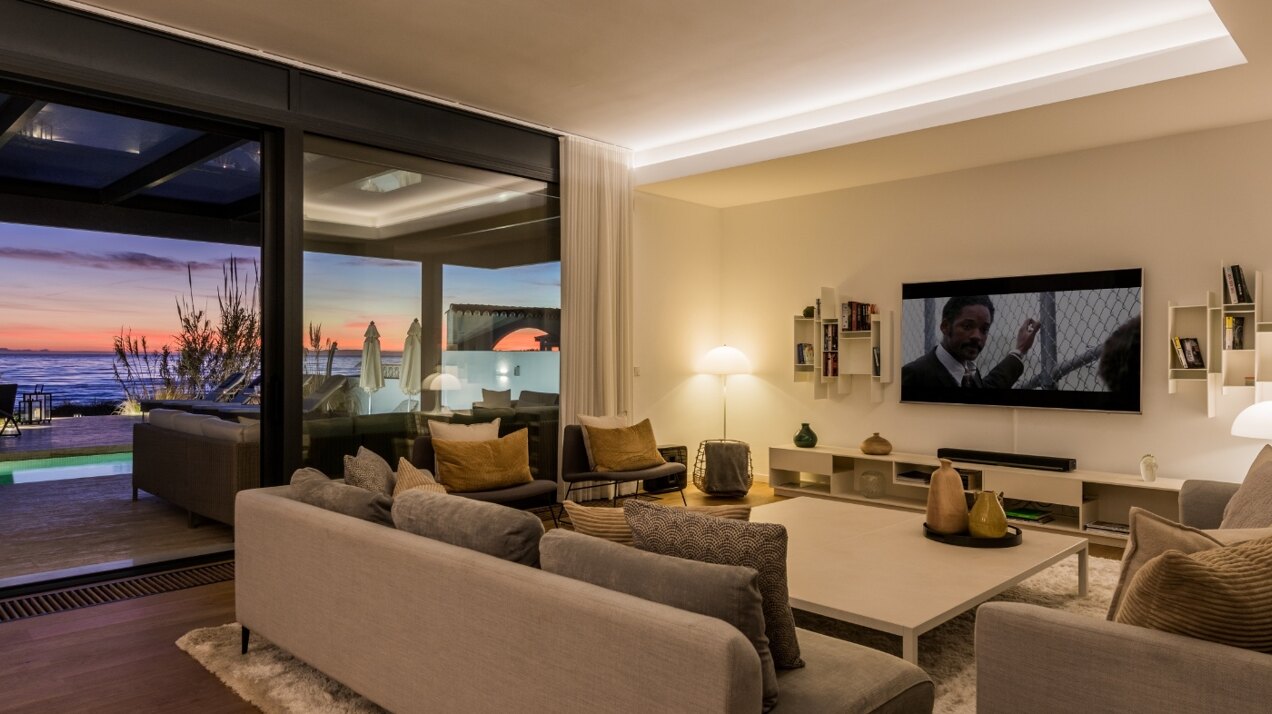 Divine, sleek & modern beachfront villa with mesmerizing views is the perfect idyllic property