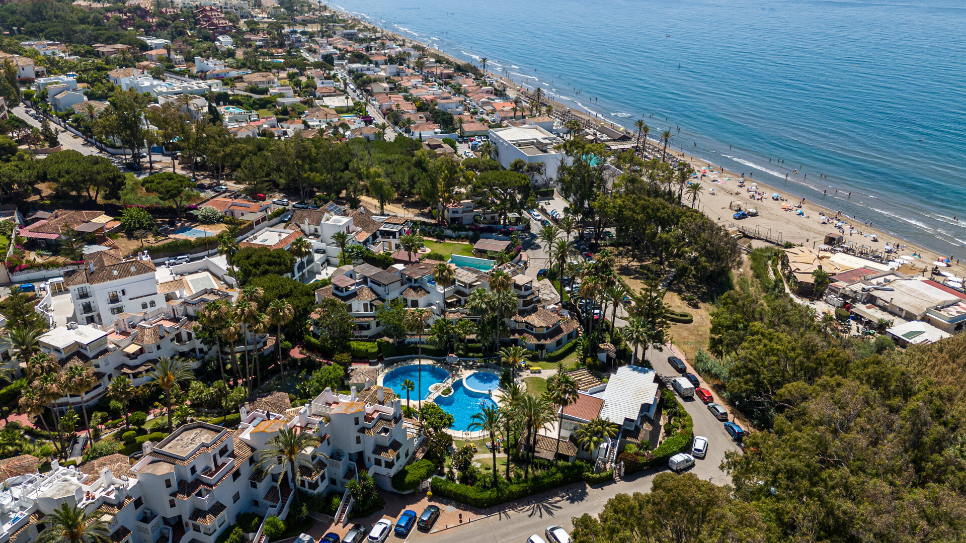 Ground floor beachfront apartment in stylish gated community is a great investment opportunity!