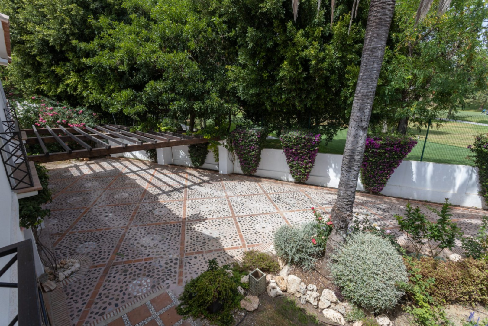 Remarkable 4 bedroom golfside villa in Guadalmina Baja exhibits eclectic flair and Andalucia charm